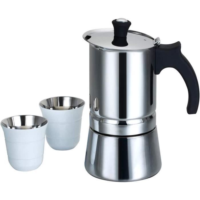 Cafetière Italienne Bialetti Musa Restyling Induction RVS 6-tasses