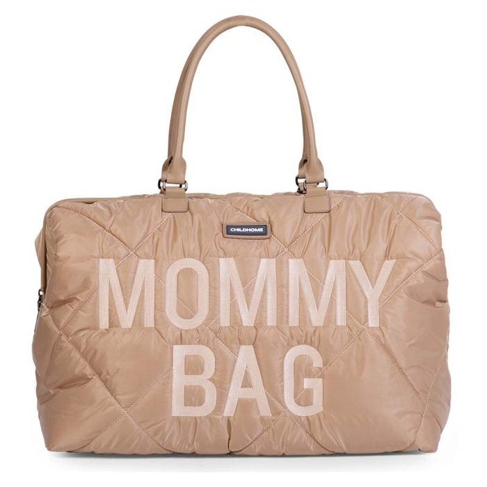 CHILDHOME - Mommy Bag Sac à langer matelassé Beige - Cdiscount Puériculture  & Eveil bébé