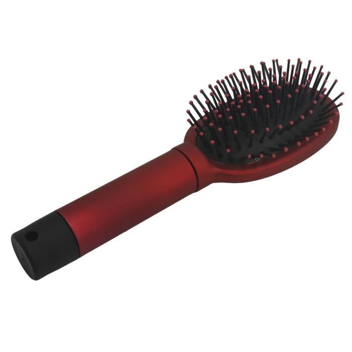 Brosse à Cheveux Avec Compartiment Secret - Boîte De Rangement 19cm Noir Pour Objets De Valeur
