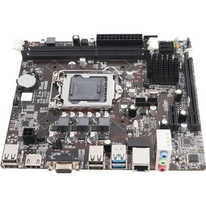 LGA 1155 Socket Intel DDR3 Cartes mères I5 I7 CPU USB3.0 SATA PC Carte mère  pour ordinateur Intel B75 : : Informatique