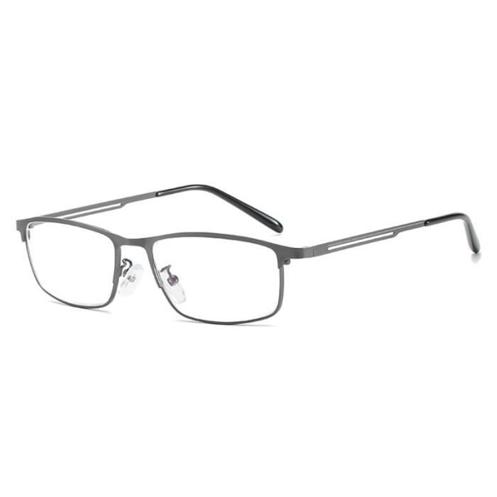 Lunettes De Lecture EFE - 4 Paires Monture Métallique - Charnière Ressort - Homme Femme
