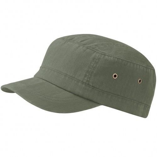Beechfield Casquette Unisexe à Profil Bas, Aspect Denim Vintage - Beige Gris - Adulte - 10.99
