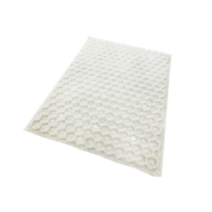 Dalle de gravier - BERA - Gravel Fix Lite - Blanc - 60 x 80 cm - Tissu anti-racine