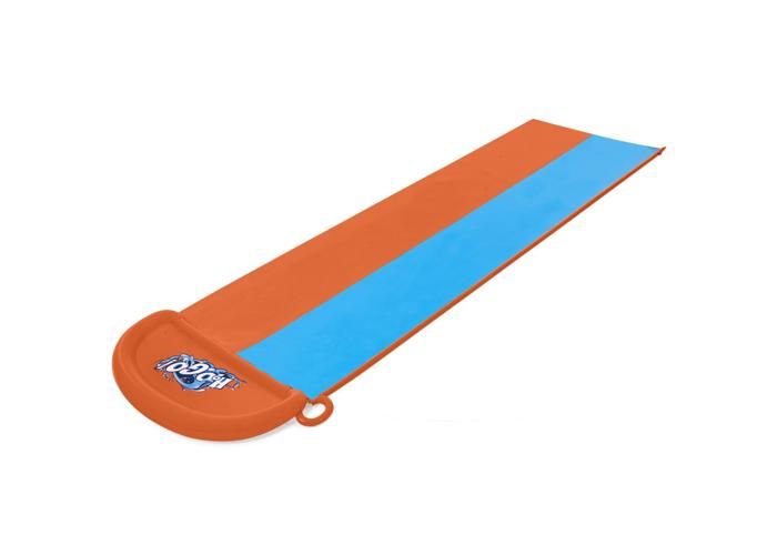 EINFEBEN Toboggan Aquatique Tapis Glissant 2 Pistes Longueur 550 X 145cm Jouet Deau Estival 81891240