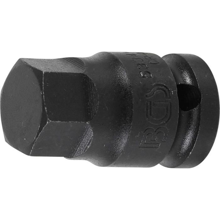 Douille à Choc Longue 12 Pans BGS Technic – 1/2 Pouce, Métrique, Neuve