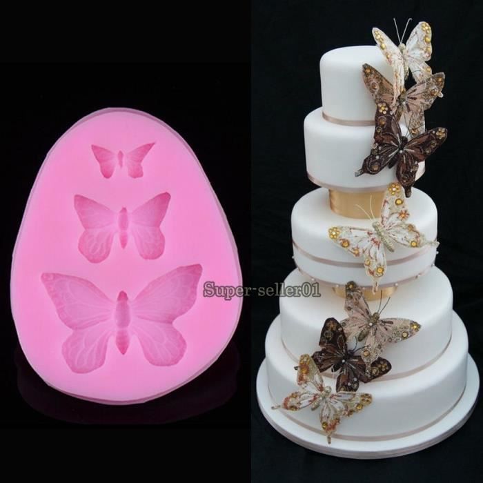 Fondant Decoration Gateau Patisserie Chocolat Forme Papillon Rose Mangeable Non Nuisible Moule Silicone Cdiscount Maison Fondant Decoration Gateau Patisserie Chocolat Forme Papillon Rose Mangeable Non Nuisible Moule Silicone Cdiscount Maison