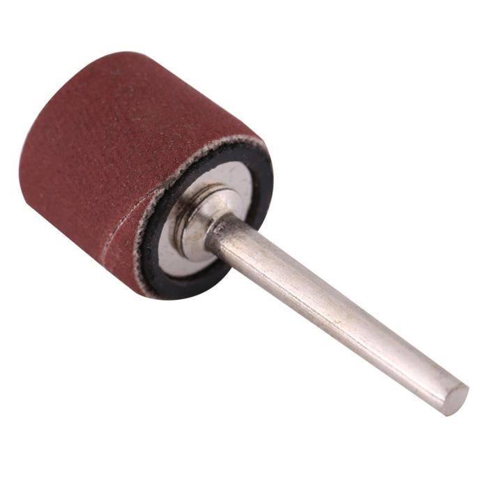 Kit 5 Manchons Tambour Ponçage Grain 240 à 1000 - Têtes Meulage Polissage Pour Outils Rotatifs