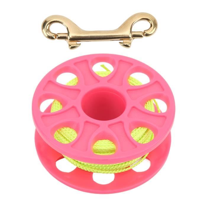 Bobine De Doigt En Métal Pour Plongée – Avec Ligne Et Clip, épave/grotte