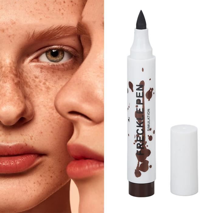 UNE MLIIIILO Simulation Taches De Rousseur Stylo Couleur tanche Facile une-mliiiilo-simulation-taches-de-rousseur-stylo-couleur-tanche-facile