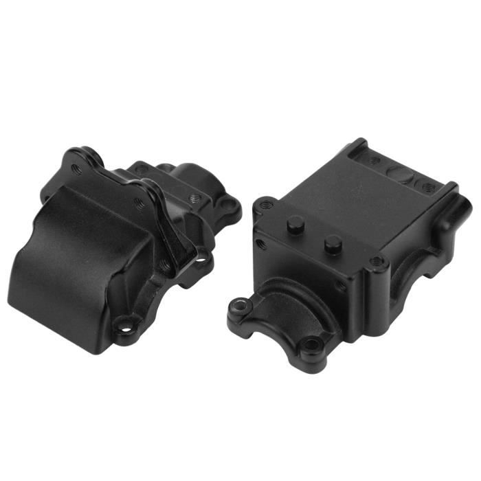 Couvercle De Boîte De Vitesse En Alliage D'aluminium Pour WLtoys 144001 - Renfort Et Protection - Finition Argentée Ou Bleue