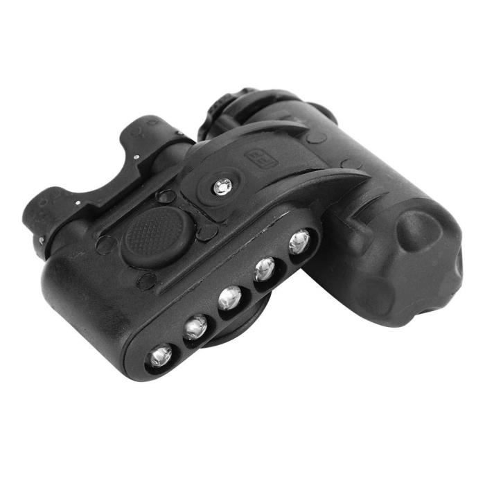 Rouge - LE NOIR - Sangle tactique MOLLE avec lumière de Signal pour