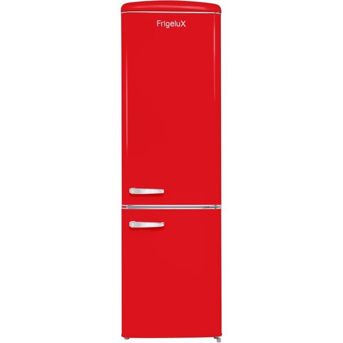 Réfrigérateur combiné - FRIGELUX - CB255RRA++ - 2 portes - 255 L - 55 x 575 x 181 cm - Rouge - Frigelux