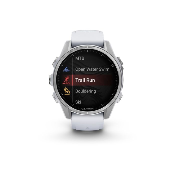 Montre Multi-sports - GARMIN - fenix8 - Ecran AMOLED 1.2 - Lampe LED - Autonomie 10 jours