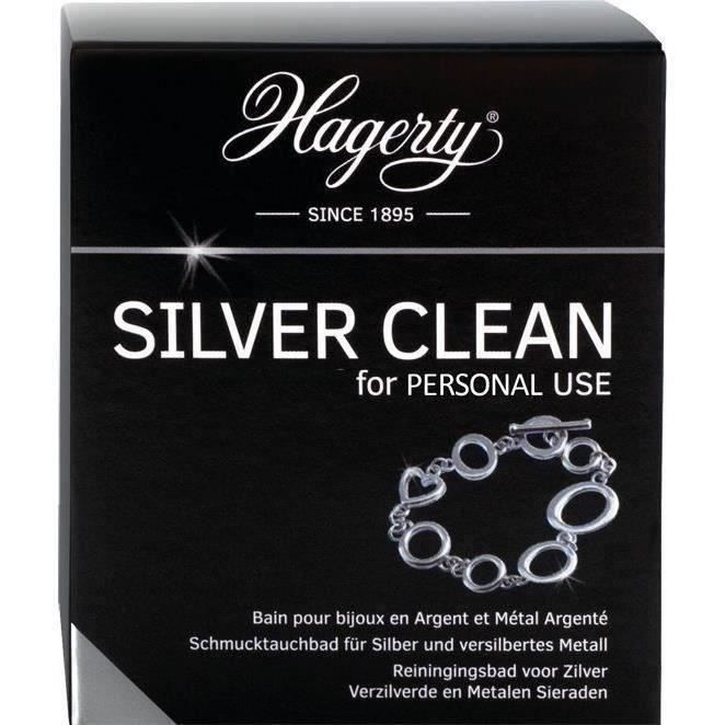 HAGERTY Bain argent silver clean bg pot 170 ml