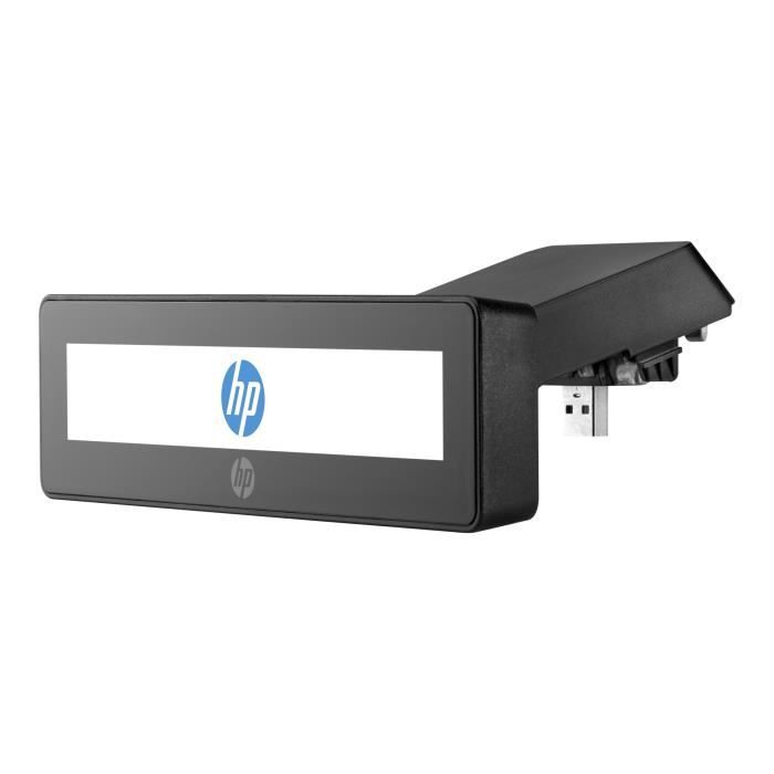 Affichage client HP Head Only Display - Noir - LED Affichage - 2 Ligne x 20 Colonne - USB