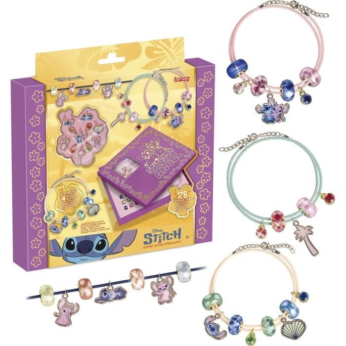 Coffret Bijoux Lansay 88208 – Kit Créatif Enfants avec Perles Brillantes et Charms - vue 4