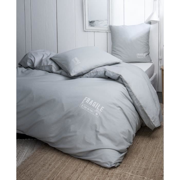 TODAY Parure Cabane de Plage Fragile 100% coton - 240x260 cm