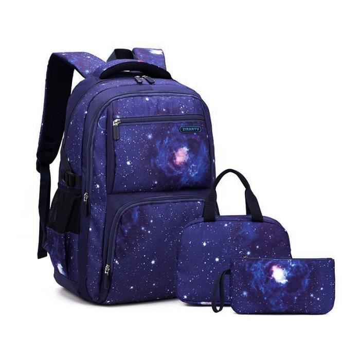Cartable Minecraft Enfant - Sac École Poches Pratiques Cartable Minecraft Enfant - Sac École Poches Pratiques