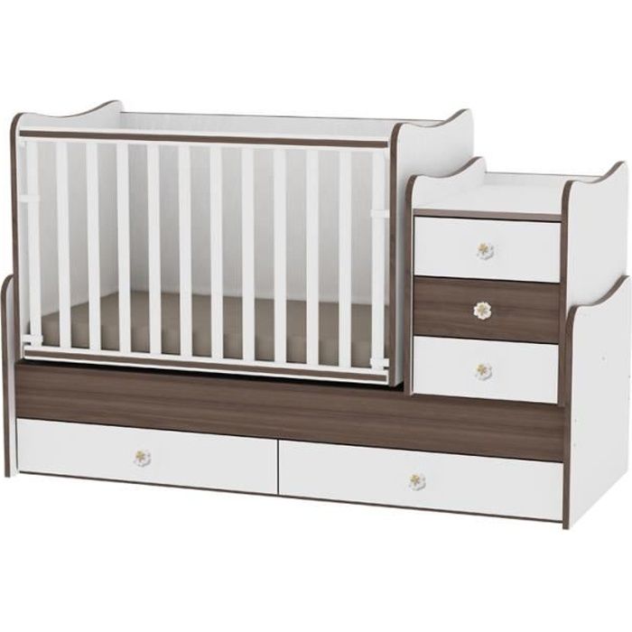 Lit Bebe Evolutif Combine 3 En 1 Maxi Plus Lorelli Noix Cdiscount Puericulture Eveil Bebe Lit Bebe Evolutif Combine 3 En 1 Maxi Plus Lorelli Noix Cdiscount Puericulture Eveil Bebe
