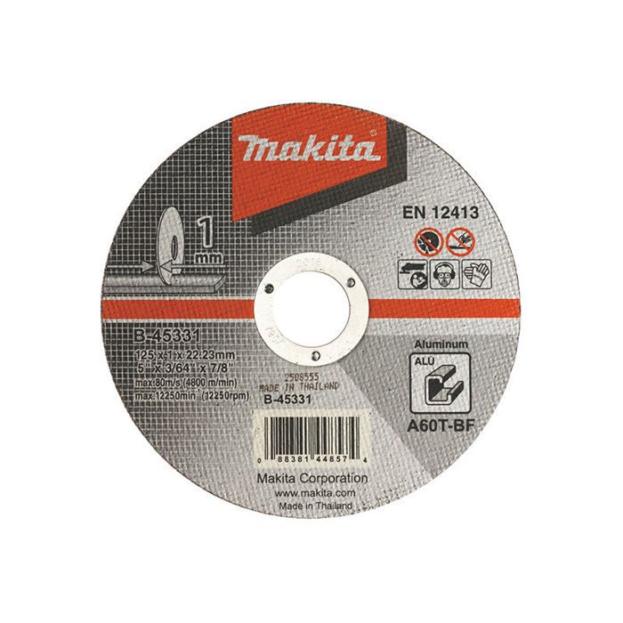 Disque à tronçonner aluminium pour meuleuses MAKITA B 45331