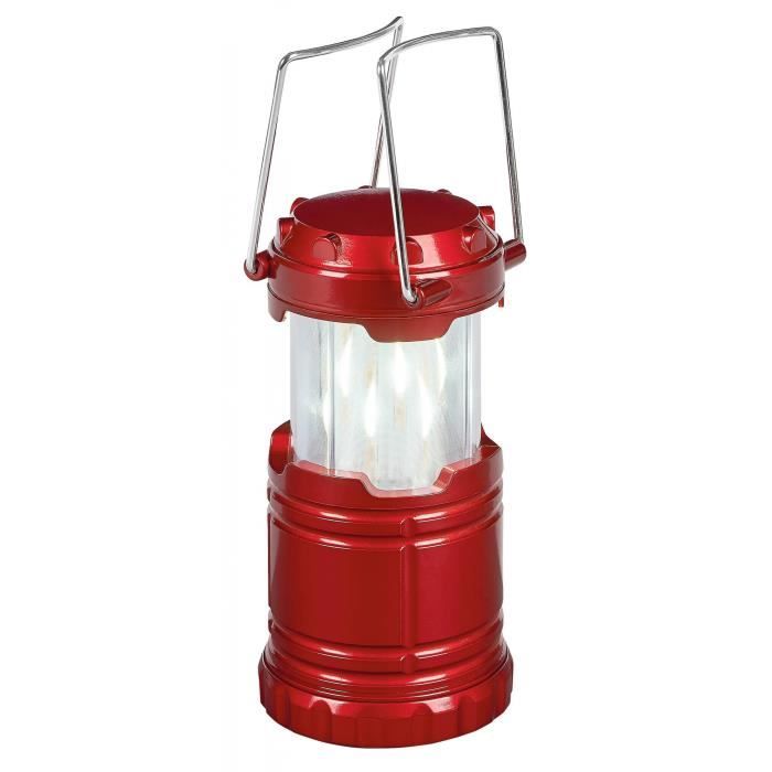 Lampe de camping - Moses - Nature - Rouge - 13 5 x 6 8 cm - Piles AAA incluses Lampe de camping - Moses - Nature - Rouge - 13 5 x 6 8 cm - Piles AAA incluses