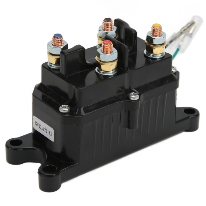 Interrupteur Solénoïde 12V Pour Treuil - Compatible Référence 63070, 62135, 74900, 2875714
