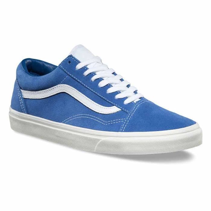 vans bleu electrique haute