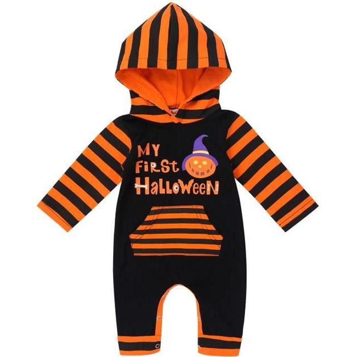 Bebe Garcon Fille Combinaison Raye A Capuche Grenouillere Mon Premier Halloween Deguisement 0 12 Mois Orange Orange Cdiscount Pret A Porter Bebe Garcon Fille Combinaison Raye A Capuche Grenouillere Mon Premier Halloween Deguisement 0 12 Mois Orange Orange Cdiscount Pret A Porter