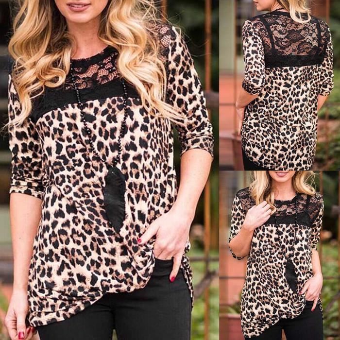 Prada Sacs à Main Cuir Imprimé Léopard Ref.10710 - Joli Closet