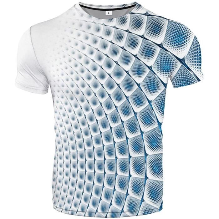 HeatGear® Compression Imprimé Haut à Manches Courtes Pour Homme