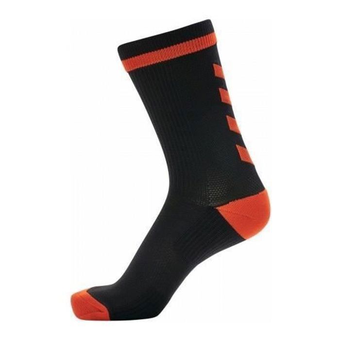 Chaussettes de handball Hummel Indoor pour homme - noir/rouge - taille 27/30 Chaussettes de handball Hummel Indoor pour homme - noir/rouge - taille 27/30