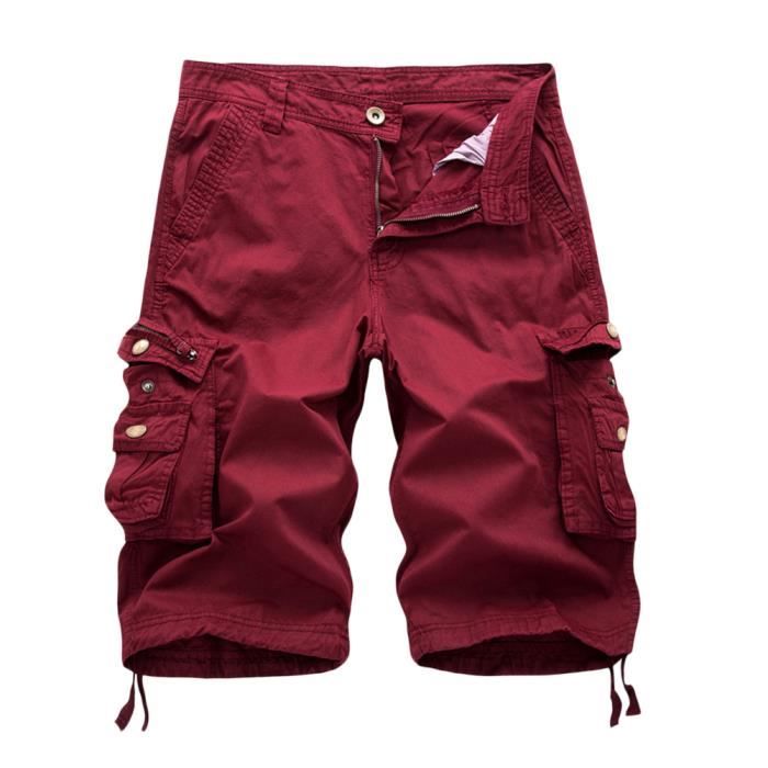 Mode Pantalons Bermudas Golfino Bermuda rouge style simple 