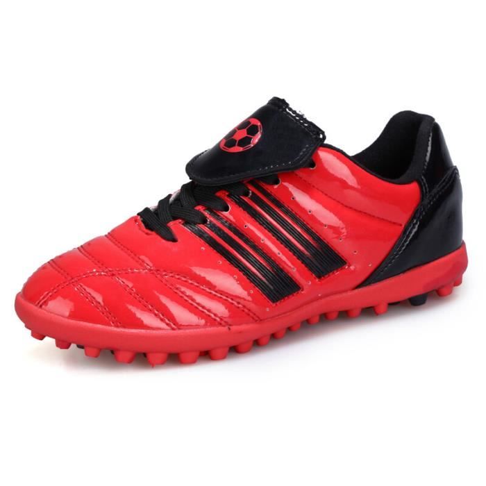 Chaussures Football Taille 32-39 Chaussures De Football Enfants - Crampons Pour Garçons - Sport Extérieur/Intérieur - Taille 32 à 39 Football Junior Extérieur Intérieur