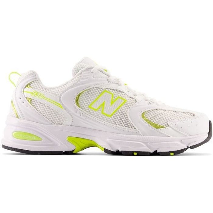 Sneakers Femme - NEW BALANCE - 530 - Blanc - Lacets - Tissu