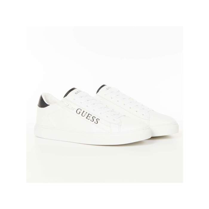 Basket Guess - Homme Guess - Todi - Guess Blanc - Polyurethane - Chaussure Guess