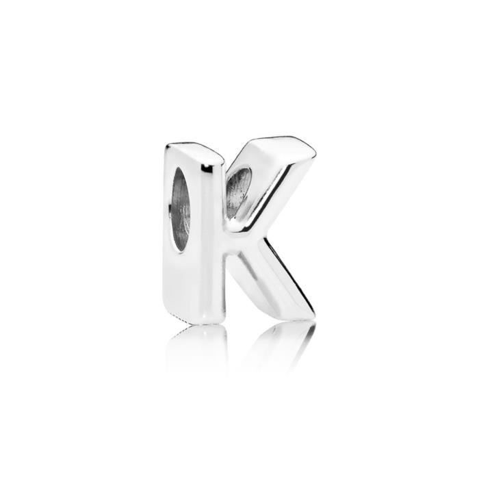 charms pandora lettre k charms pandora lettre k