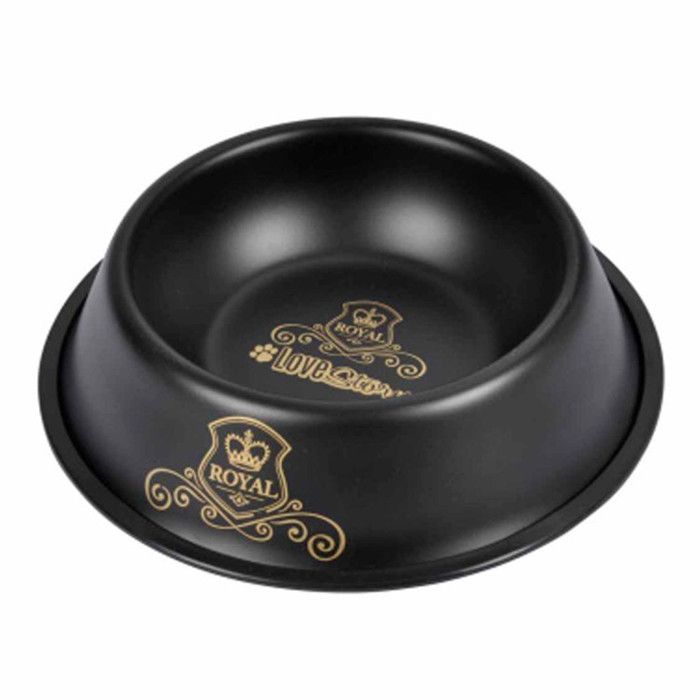 Gamelle pour Chien & Chat Luxury 21cm Noir Gamelle pour Chien & Chat Luxury 21cm Noir