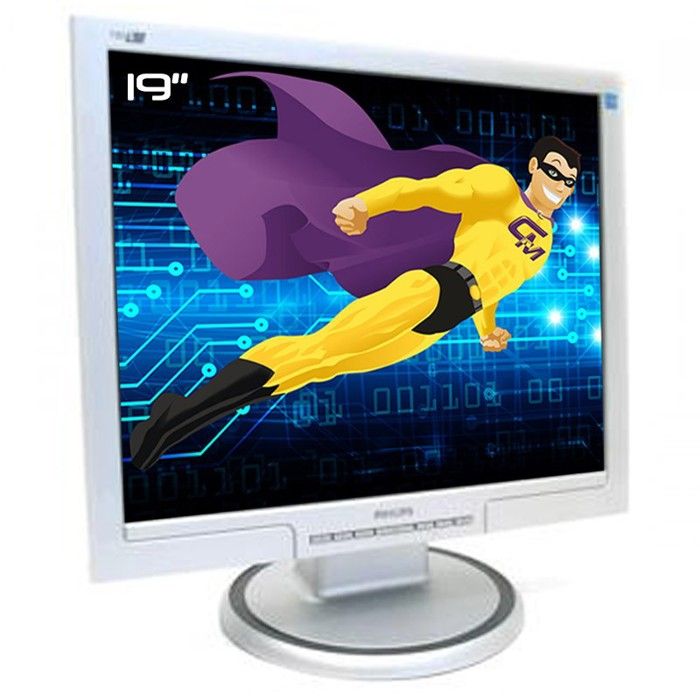 Écran PC Hanns.G HQ191D 19" LCD TFT VGA DVI-D 5:4 1280x1024 - Occasion