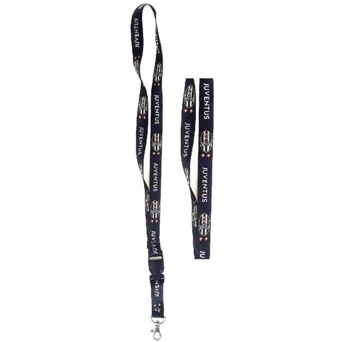 Cordon Tour De Cou élastique Avec Mousqueton - Pour Badge, Clés, Téléphone - Lanière Porte-clés Violette