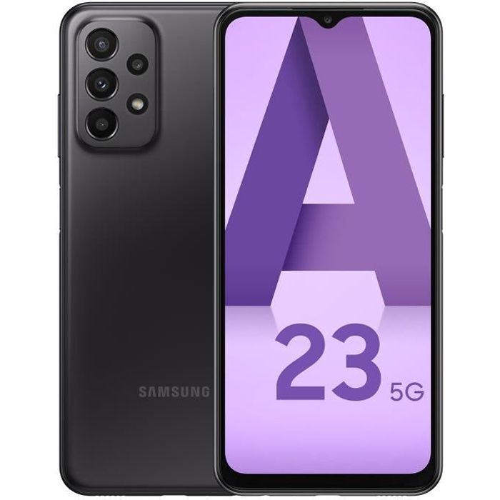 SAMSUNG Galaxy A23 5G 64G Noir - Cdiscount Téléphonie