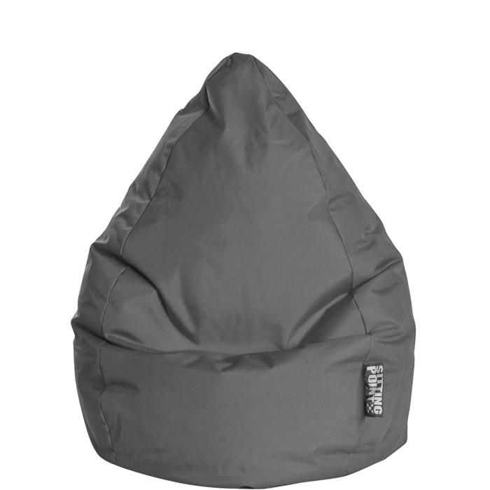 Pouf Poire Brava XL Anthracite