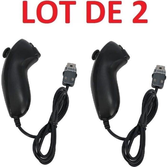 2 X Nunchuck manette pour Nintendo Wii et Wii u - vue 2