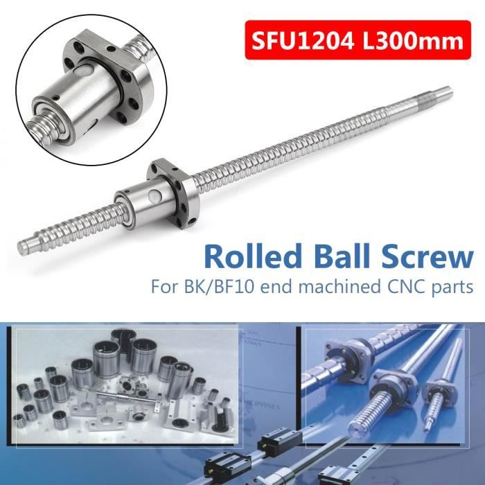 Vis à Billes SFU1204 700mm - Pour Imprimante 3D Et Mouvement Linéaire, Pas 4mm