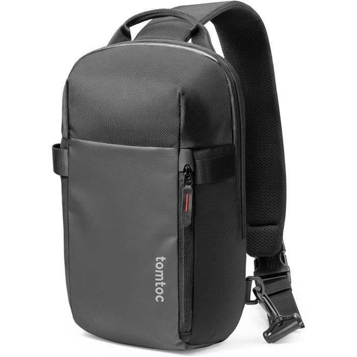 tomtoc Aviator-T33 Sac à bandoulière de 1,5 l pour homme et femme – Sac banane tomtoc Aviator-T33 Sac à bandoulière de 1,5 l pour homme et femme – Sac banane