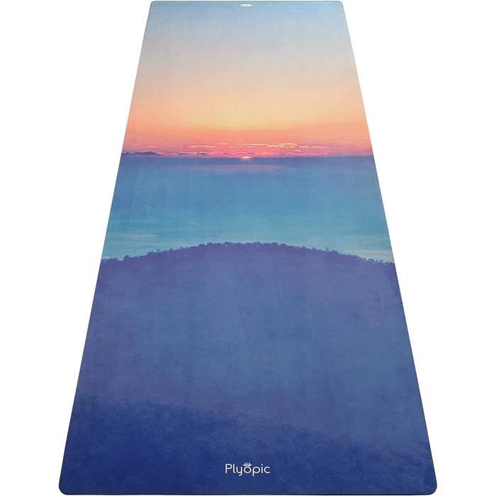 Tapis De Yoga Personnalisable - Antidérapant, écologique (TPE) - 173x61 Cm, 5/6 Mm - Ajoute Ton Nom, Photo Ou Citation - 11