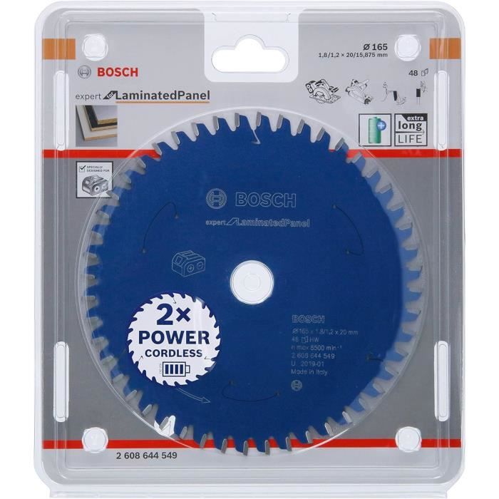 Bosch 2.608.644.551 Cirkelzaagblad Accu Expert For Laminated Panel 210x30mm 66t P 40504