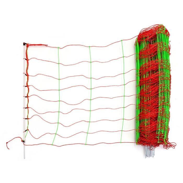 Meilleurs prix pour Filet pour animaux - UKAL - Kombi - 50 m - 0.90 m - Électrifiable et renforcé