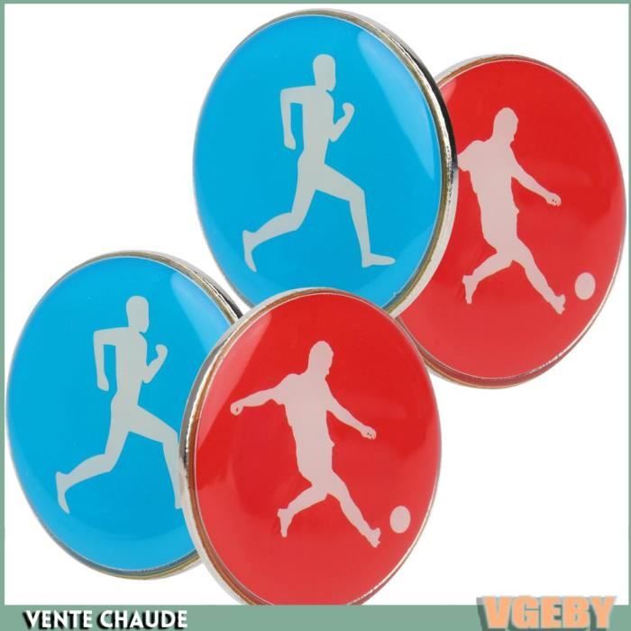 VGEBY Toss Coin Pièce de Monnaie de Lancer D'arbitre de 4 Pièces VGEBY Toss Coin Pièce de Monnaie de Lancer D'arbitre de 4 Pièces