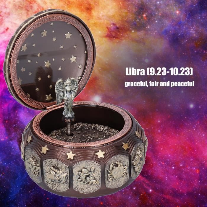 Boîte à Musique - DILWE - Mélodie Des 12 Constellations - Taureau En