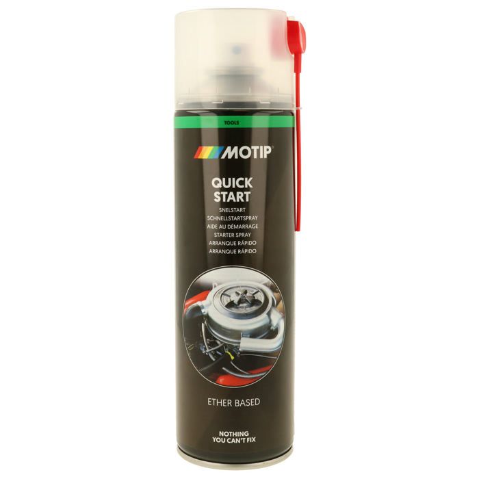 Motip Quick Start - Aide Au Démarrage Moteur 500ml - Démarrage Facile Par Temps Froid - 2